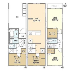 Ｋｏｌｅｔ江北の物件間取画像